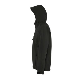 Chaqueta polar softshell para hombre con capucha personalizada